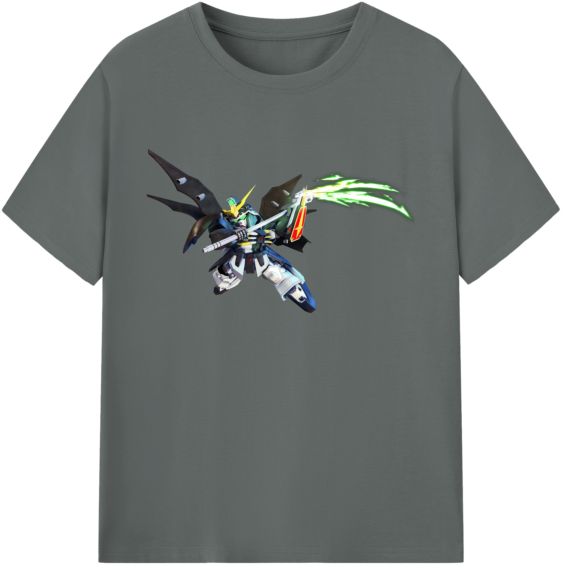 （画像用） 機動戦士ガンダム Mobile Suit Gundam 綿100％ メンズ半袖Tシャツ｜肌触りやわらか＆通気性